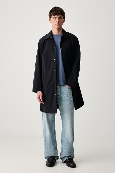 Calvin Klein Jeans Longsleeve męski bawełniany niebieski LV04RD247G