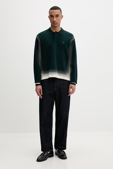 Filling Pieces светр чоловічий з віскозою Knit Shirt Rugby — фото 2