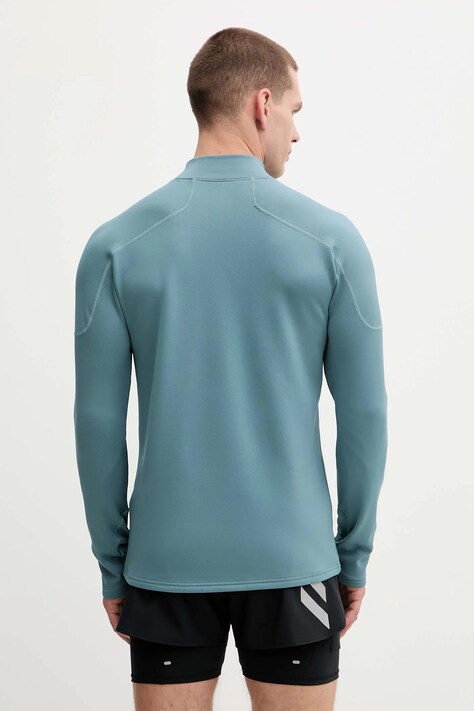 Лонгслів для тренувань Under Armour Cold Weather Grid — AW25-BUM060, зелений — фото 3
