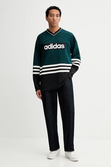 adidas Originals longsleeve Hockey Jersey z aplikacją JV8467