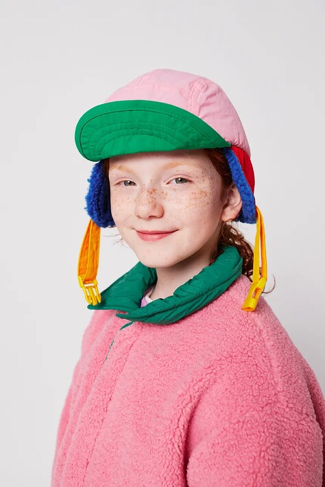 Detská čiapka Bobo Choses ružová farba, 225AI026