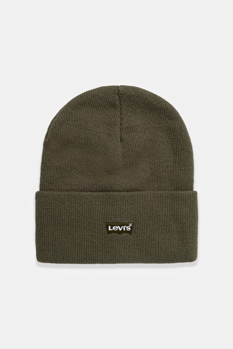 Levi's gyerek sapka LAN TONAL EMBROIDERED BEANIE zöld, 9A8707