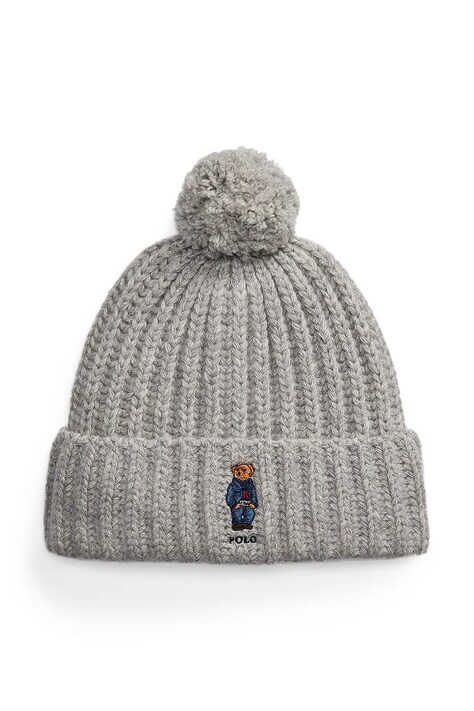 Vunena kapa Polo Ralph Lauren boja: siva, 455936112