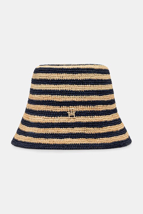 Tommy Hilfiger kapelusz kolor granatowy AW0AW17814