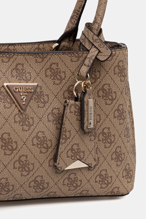 Guess torebka MERIDIAN kolor brązowy HWSG69 74090