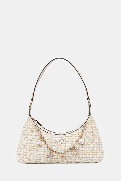 Guess poșetă EVERLEE culoarea bej, HWAT86 79180