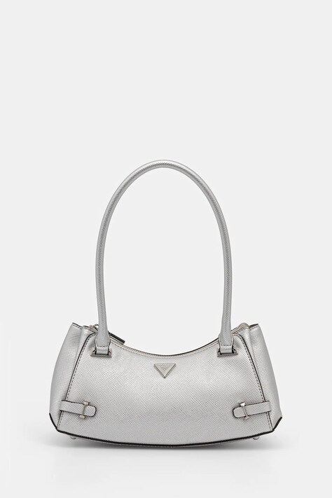 Guess poșetă ROSALBA culoarea argintiu, HWMY96 57170