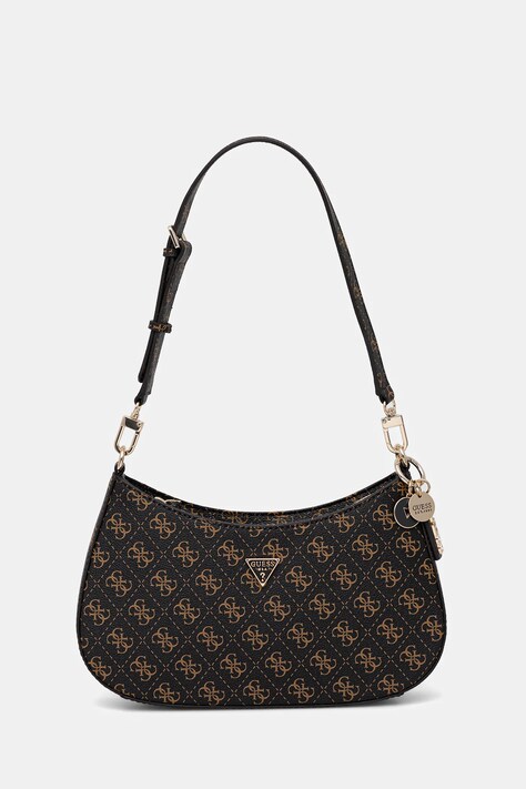 Guess poșetă NOELLE culoarea maro, HWQG96 72180
