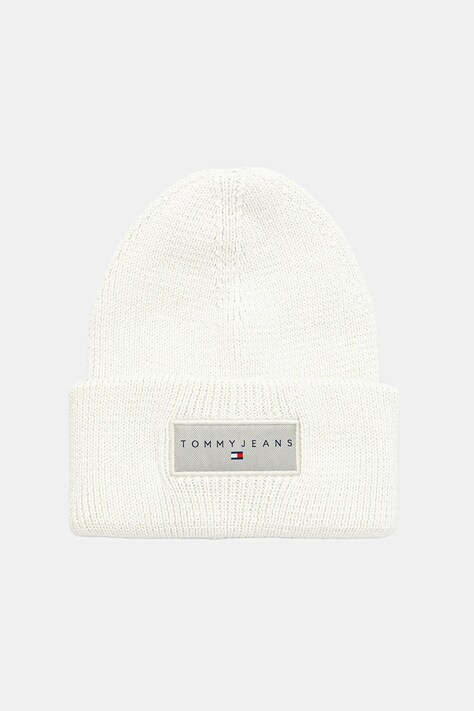 Хлопковая шапка Tommy Jeans цвет зелёный  AW0AW17913