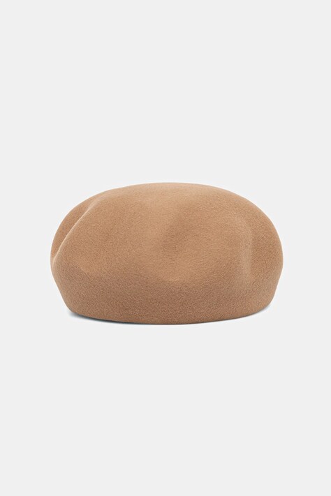 Weekend Max Mara beret wełniany PITTI kolor zielony 2525576014600