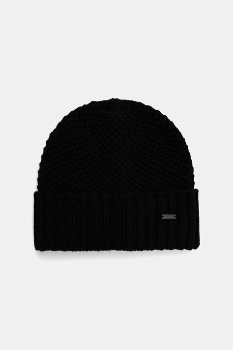 Armani Exchange czapka wełniana kolor czarny XW001499 AF16604