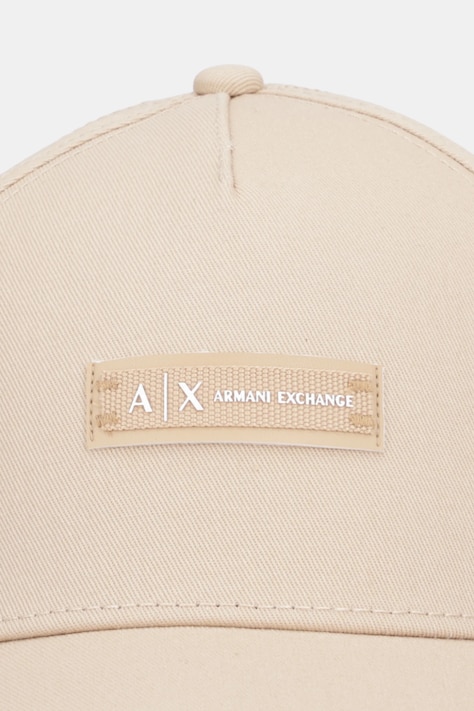 Bavlnená šiltovka Armani Exchange zelená farba, XW001502 AF19099