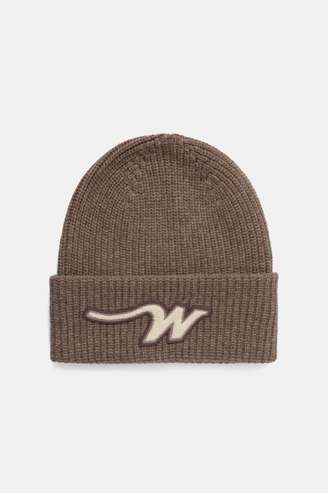 Weekend Max Mara czapka wełniana ALBEN kolor beżowy 2525576025600