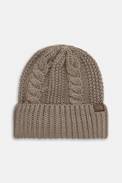 The North Face czapka Oh Mega kolor brązowy NF0A7WJJBOW1