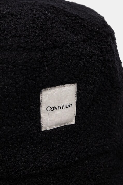 Calvin Klein kapelusz kolor czarny LV04F5055G