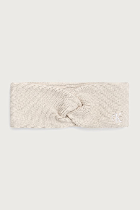 Calvin Klein Traka za glavu za žene s viskozom bež LV04F8019G
