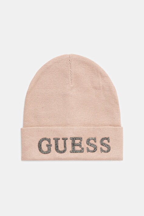 Guess czapka kolor pomarańczowy AW5398 POL01