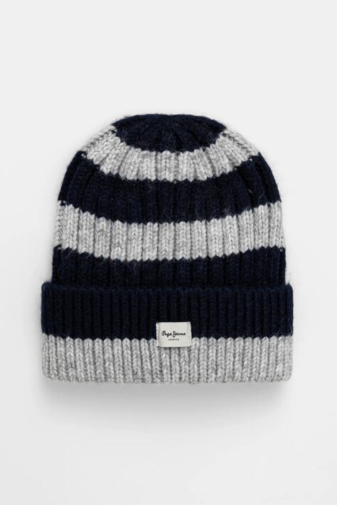 Pepe Jeans czapka kolor granatowy PL0400003