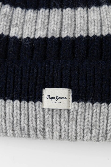 Шапка Pepe Jeans — AW25-CAD080, темно-синій — фото 3