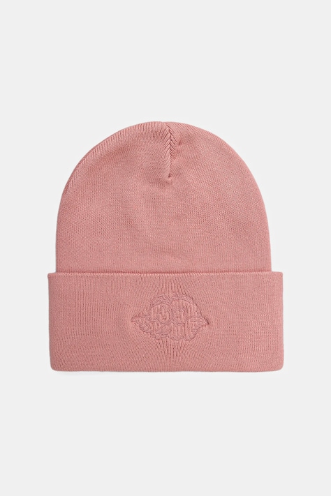 Bavlněná čepice Fiorucci Angel Embroidered růžová barva, U01FPAHA215KN01PN02