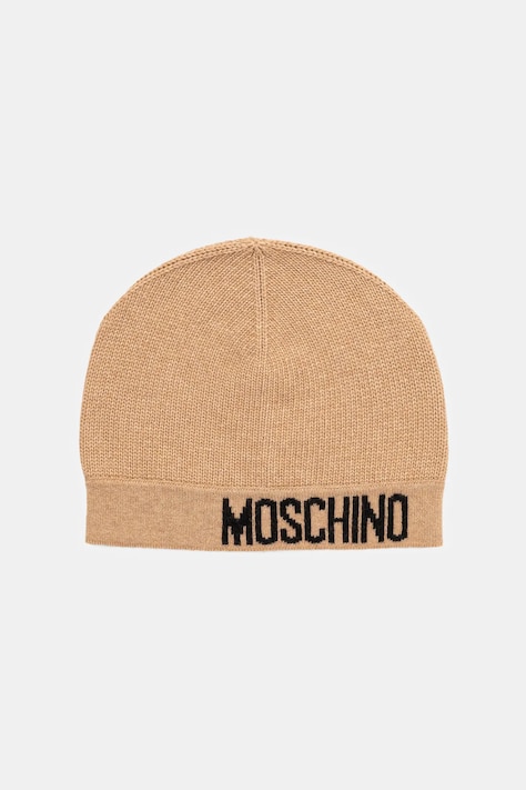 Moschino gyapjú sapka barna, M3344 65463