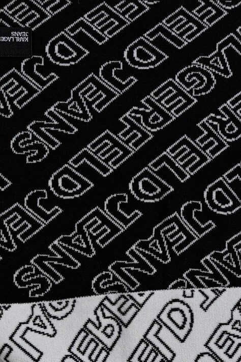 Шапка і шарф Karl Lagerfeld Jeans — AW25-CAD0B9, чорний — фото 5