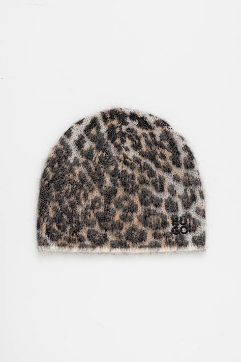 Vlnená čiapka HUGO Samidi_Hat béžová farba, 50548743