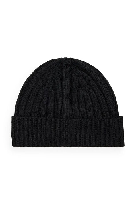 Шапка з додаванням вовни Lauren Ralph Lauren — AW25-CAD0DA, чорний — фото 2