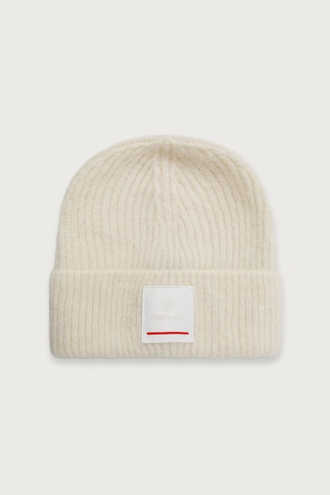 BOGNER Fire+Ice Czapka beanie damska z wełną TUANA beżowa 94569302