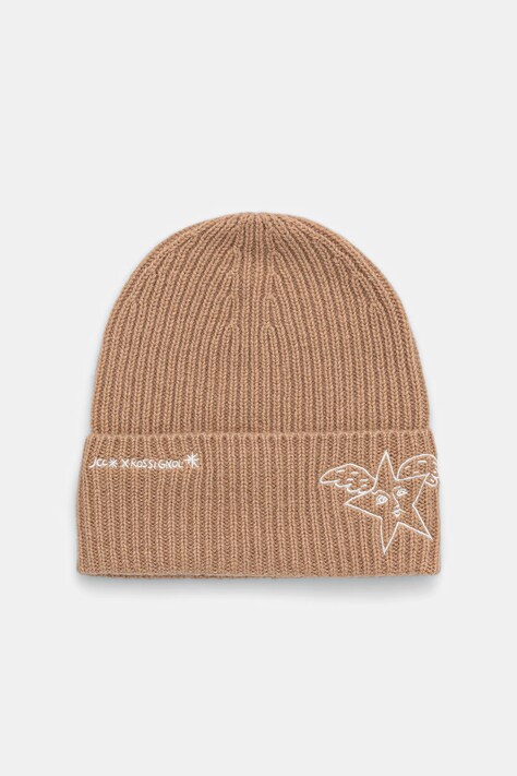 Kašmírová čepice Rossignol JCC hnědá barva, RLOWH07