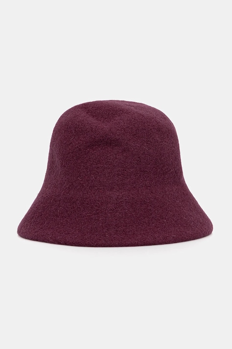 Μάλλινο καπέλο United Colors of Benetton χρώμα: μοβ, 6IOKDA01K