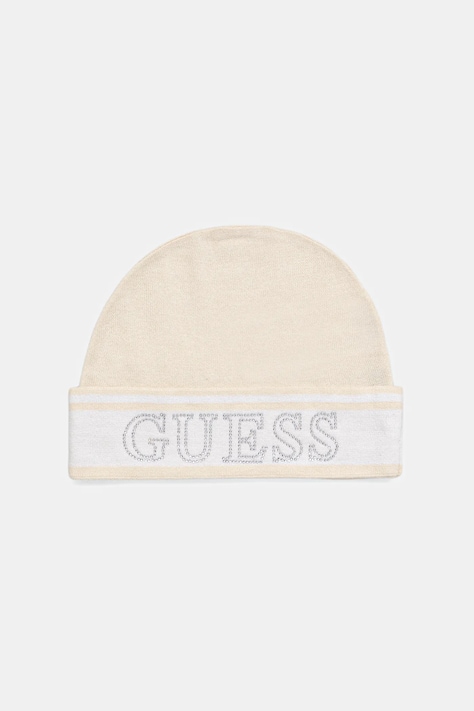 Guess czapka dziecięca kolor żółty J4YZ01 Z3GW0