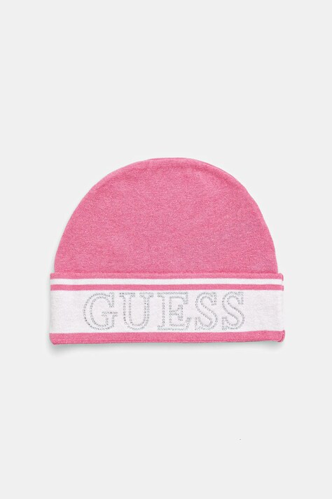 Детская шапка Guess цвет розовый J4YZ01 Z3GW0