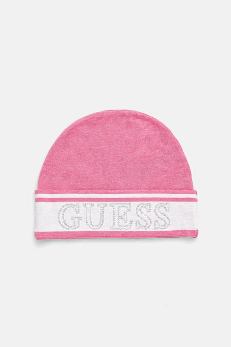 Dětská čepice Guess růžová barva, J4YZ01 Z3GW0