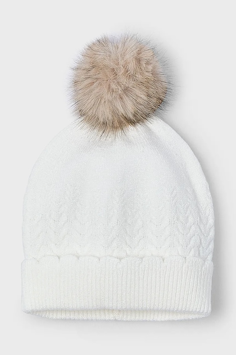 Детска шапка Mayoral в бежово 10075