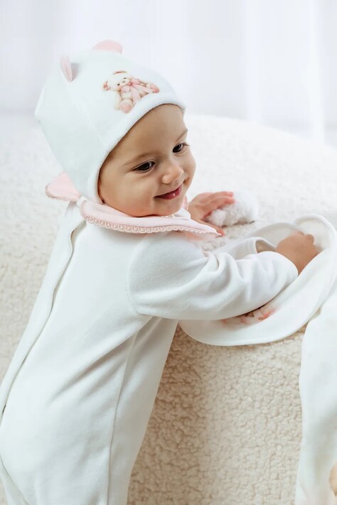 Jamiks baba sapka SOELI bézs, JZI150