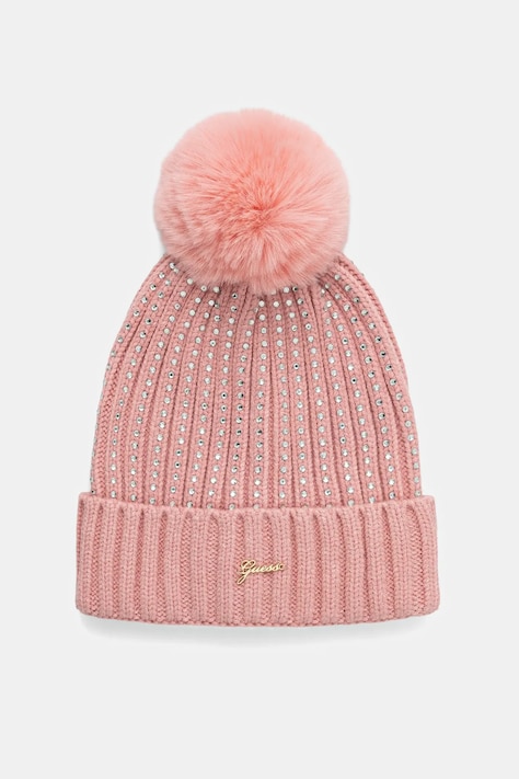 Čepice Guess růžová barva, J5BZ04 K1370