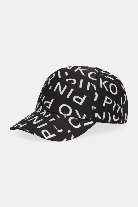 Detská baseballová čiapka Pinko čierna farba biela, KFCP002.C.NY022