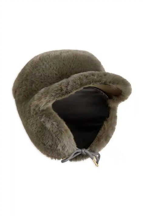 Mini Rodini czapka dziecięca kolor szary 25765101