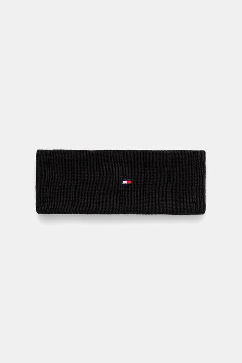 Tommy Hilfiger opaska dziecięca kolor czarny AU0AU01779