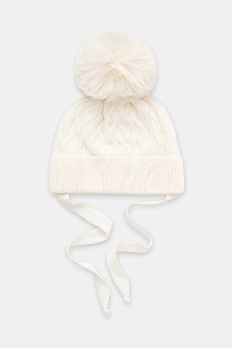 Jamiks gyerek sapka gyapjúkeverékből LAURINA II bézs, JZI099