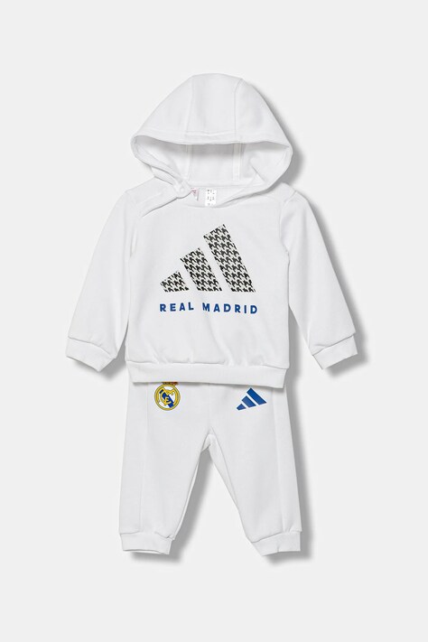 adidas Performance dres dziecięcy REAL MADRID kolor biały JP2680