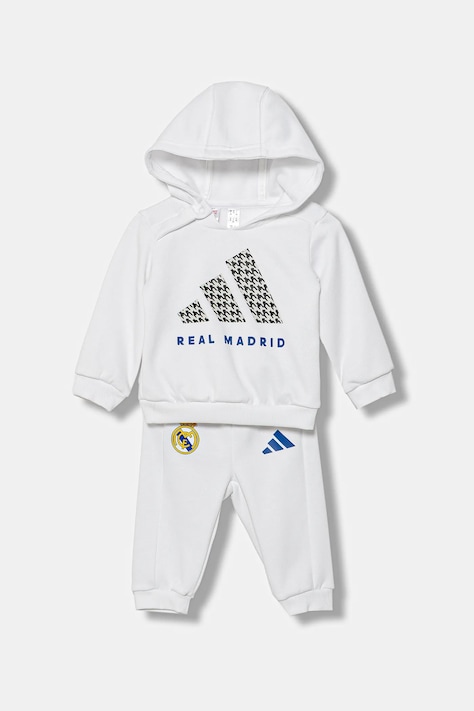 Детски анцуг adidas Performance REAL MADRID в бяло JP2680