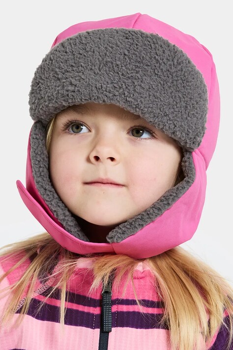 Didriksons czapka dziecięca BIGGLES CAP 6 kolor różowy 505028