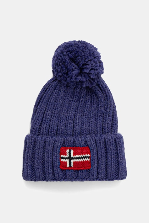 Napapijri căciulă din amestec de lână SEMIURY NP0A4GMHB3B1