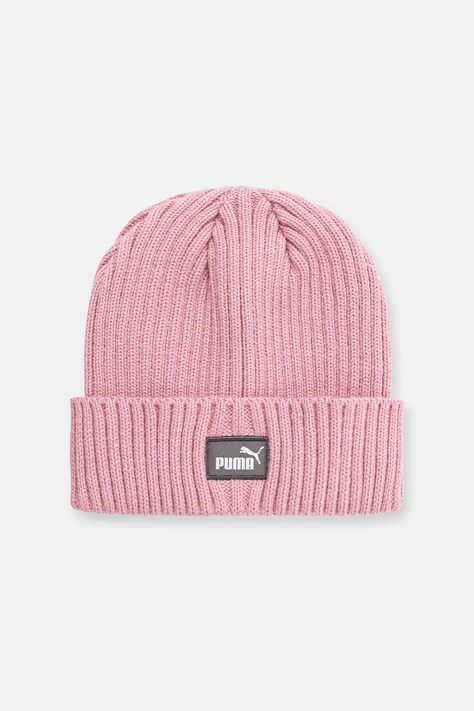 Puma căciulă copii CLASSIC Low Crown Beanie Jr culoarea roz, 026559