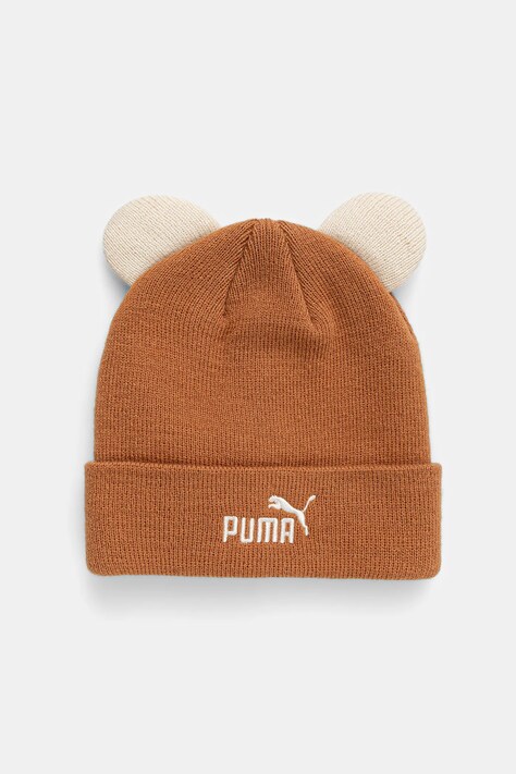 Puma czapka dziecięca ANIMAL Mid Crown Beanie Jr kolor brązowy 026564
