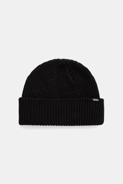 Dječja kapa Vans Core Basic Cuff Beanie boja: crna, VN000Q1GBLK1