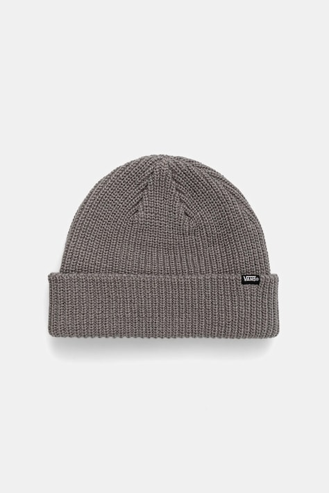 Detská čiapka Vans Core Basic Cuff Beanie šedá farba, VN000Q1GHTG1