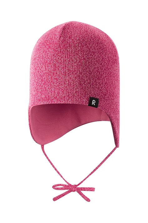 Дитяча бавовняна шапка Reima Latvat колір рожевий 5300284A